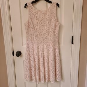 Speechless Juniors Sleeveless Lace Dress